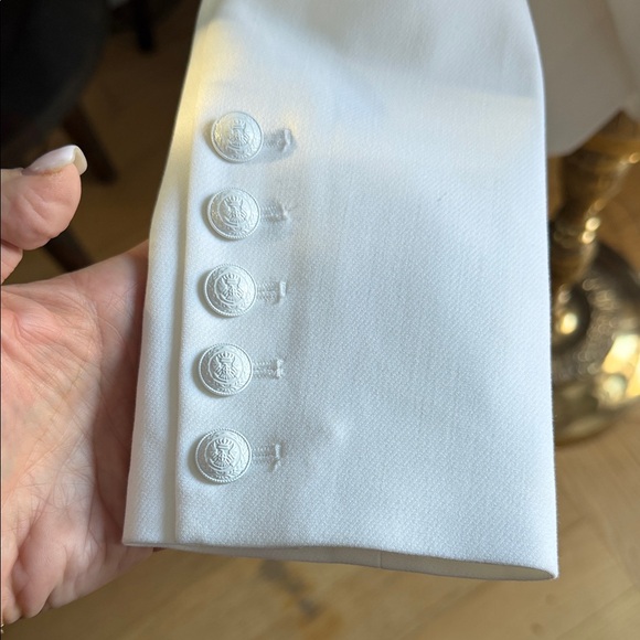 L'AGENCE Ivory Double-Breasted Blazer NWT SIZE 2 - Picture 6 of 12